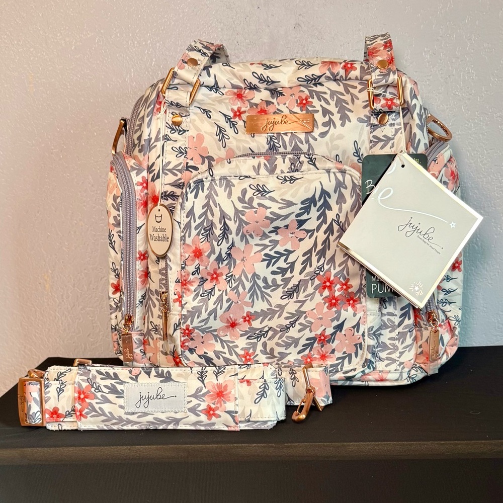 Ju-Ju-Be Sakura Swirl Be Supplied Pumping Tote